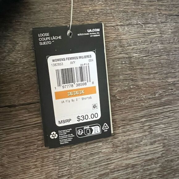 Under Armour Fly By 2.0 Shorts-Size 3X - Picture 4 of 8